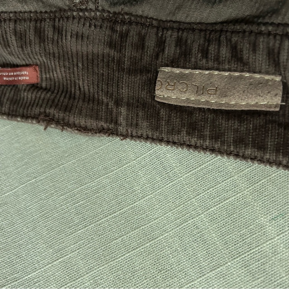 Anthropologie Pilcro Wanderer Corduroy Brown Pants Size 23 - Picture 9 of 12